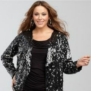 Inc Sequined Jacket
